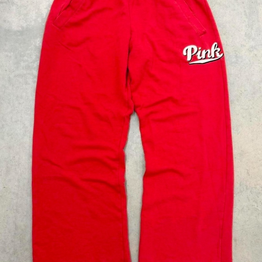 y2k boyfriend PINK sweatpants